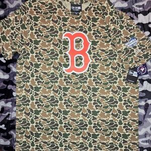 New Era 2004 World Series Duck Camo T-shirt